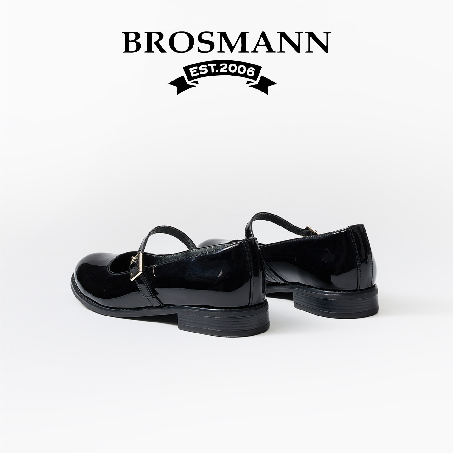 宝舒曼舒适玛丽珍真皮女2026新款一字扣女鞋漆皮高跟女款皮鞋单鞋,淘宝优惠券,粉丝福利购,淘宝优惠卷