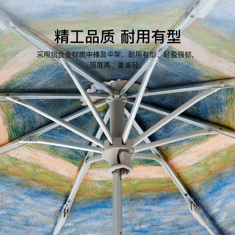 fulton英国王室进口富尔顿梵高麦田雨伞女小巧口袋伞晴雨伞便携