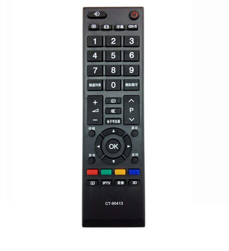 东芝液晶电视遥控器 CT-90413 带3D功能 通用CT-90406 90436 32A150C 21A1CH 40A1CH 32A1C 40A1C - 图0