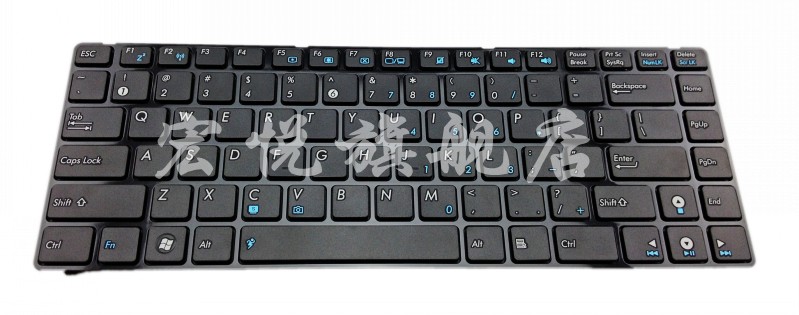 华硕ASUS P42F A43E X42J X84 X84H X84L X84E X42E键盘 巧克力面 - 图2