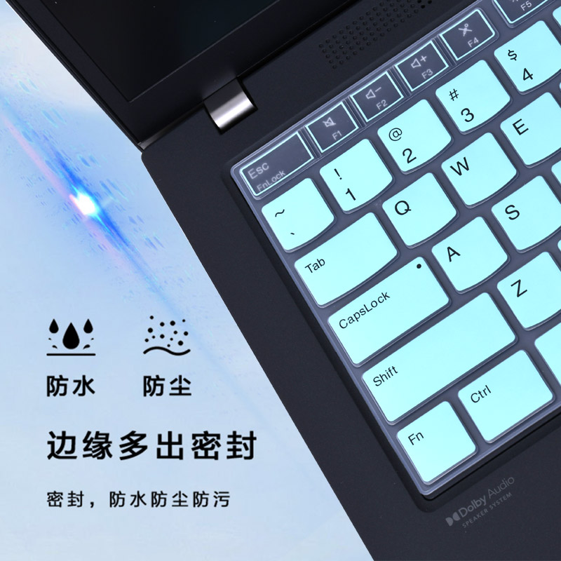 适用2025款联想ThinkPad T14P E14笔记本键盘膜T14 GEN5硅胶透明L14电脑按键保护套P14S防尘E490防水垫T480罩-图2
