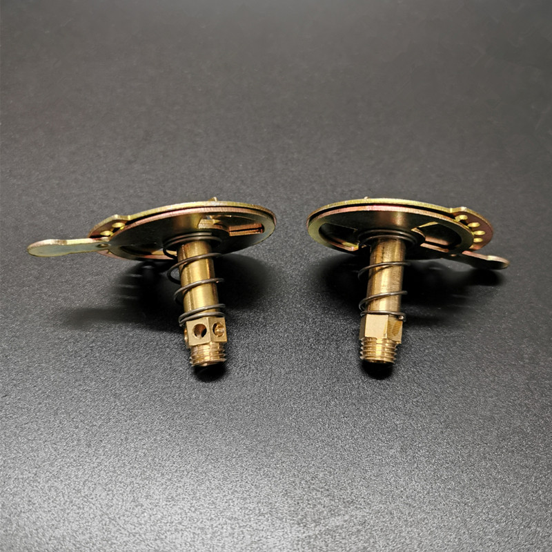 燃气灶喷嘴改装 不定位喷火咀煤气互换天然气铜风门片头通用配件 - 图3
