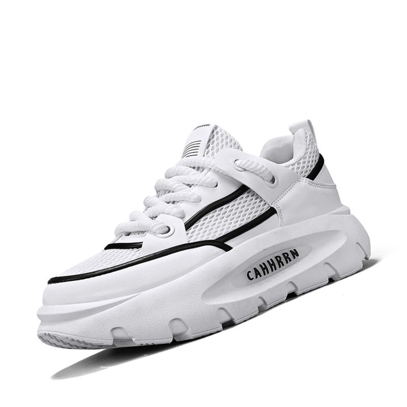 香港潮牌外贸男鞋透气2025网面阿甘鞋软底厚底增高休闲运动老爹鞋,淘宝优惠券,粉丝福利购,淘宝优惠卷