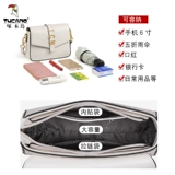 Вместительная и большая модная зимняя сумка на одно плечо, коллекция 2023