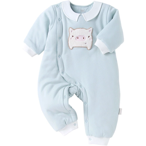 Детское демисезонное термобелье для выхода на улицу, удерживающее тепло стеганое боди