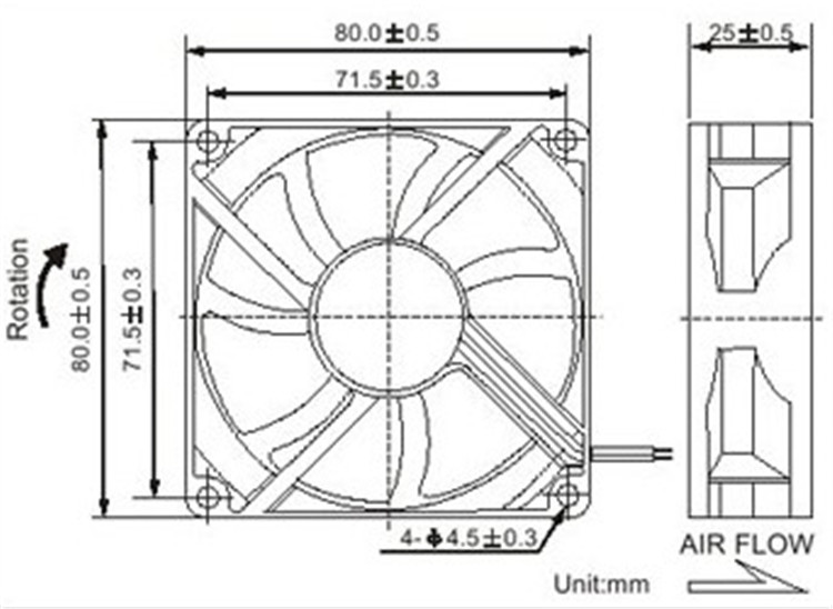 220V通用电焊机配件散热风扇ZX7-200 250 315/400 12V轴流风机24V - 图3