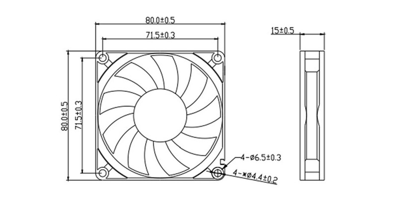 通用美的苏泊尔九阳格力松下IH电饭煲散热风扇DC18V原装全新配件 - 图0