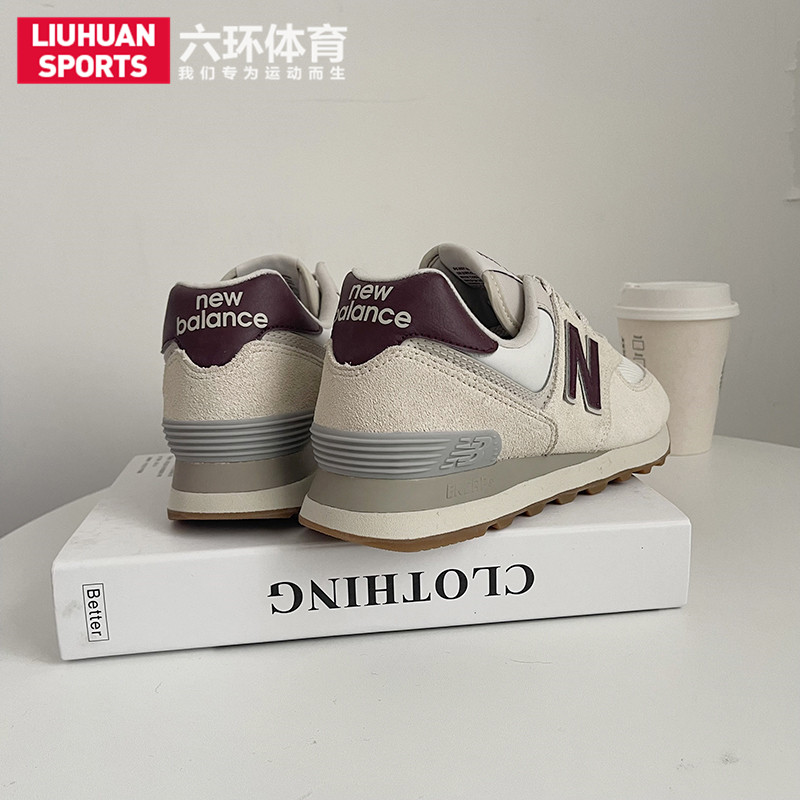 NEW BALANCE NB 女鞋轻便百搭复古休闲低帮运动鞋 WL574RCF DP2 - 图1