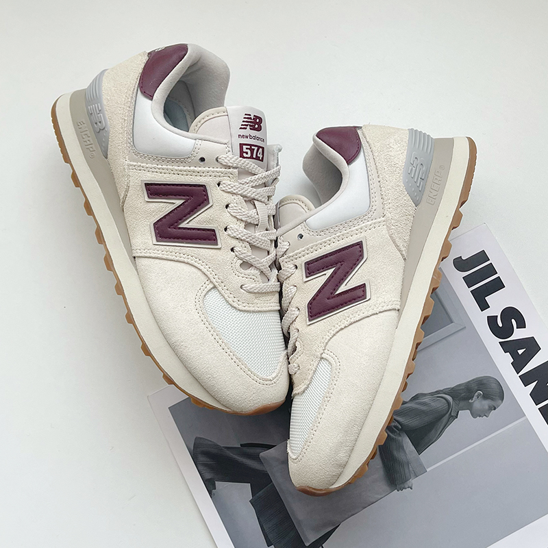 NEW BALANCE NB 女鞋轻便百搭复古休闲低帮运动鞋 WL574RCF DP2 - 图0