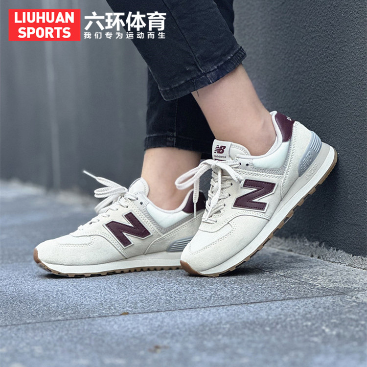 NEW BALANCE NB女鞋轻便百搭复古休闲低帮运动鞋 WL574RCF RC-图1