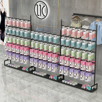 Middle Island Landing Style Socks Underwear display rack Multi-functional hanging briefs Silk Sox Double-sided Shelf Ornament Display Shelf