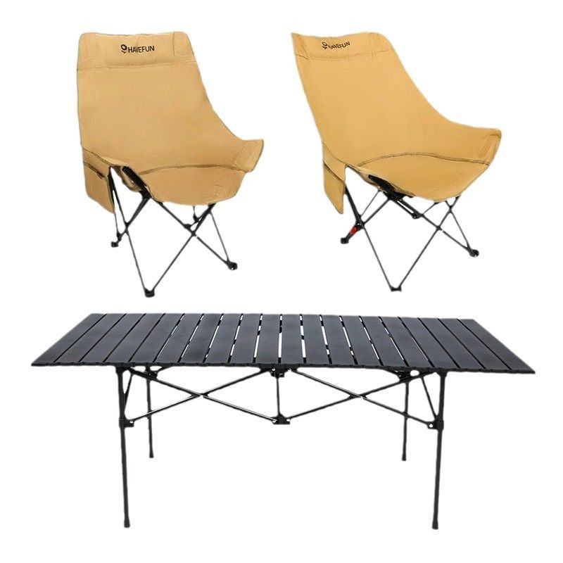 野餐桌椅户外加厚折叠椅便携式躺椅钓鱼凳沙滩椅月亮椅露营椅子,淘宝优惠券,粉丝福利购,淘宝优惠卷