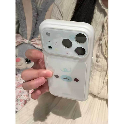 轻松熊表情适用苹果17手机壳iphone16pro保护套大视窗华为nova15/小米17pro/reno16/mate80/p90/x300/s60防摔 - 图1