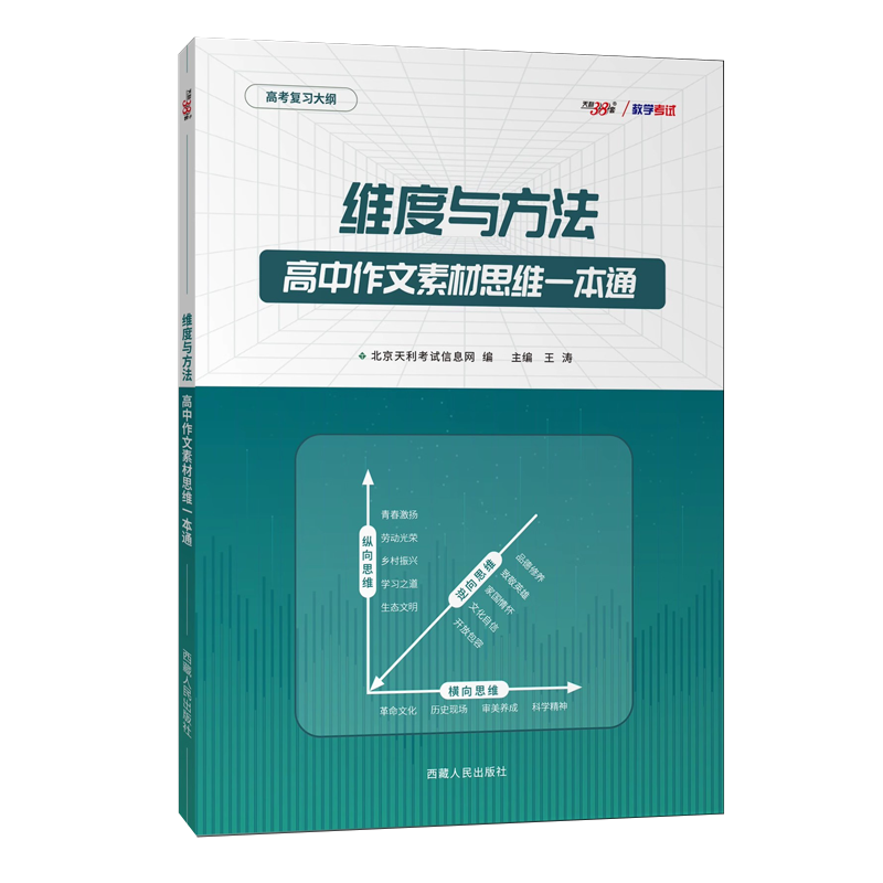 【官方正版】王涛新课标大语文维度与方法高中作文素材思维一本通二十四史史记文言文高考满分作文通关教程素材思维一本通-图0