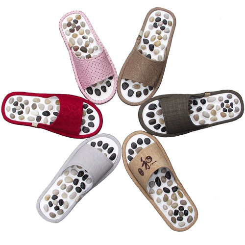 Натуральный массажер для спортзала, тапочки подходит для мужчин и женщин, мягкая подошва