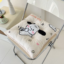 Sofa Chair Cushion Student Dormitory Cushion cushion Thickening Office Stools Home Chair Plush Long Winter Fart Mat