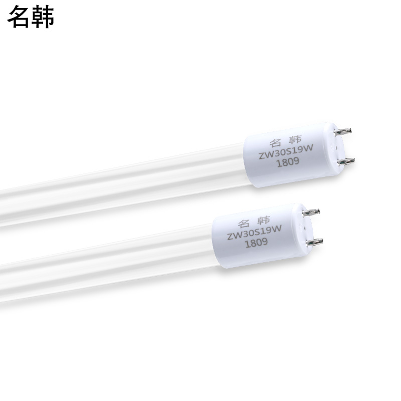 名韩紫外线消毒车灯管30w石英杀菌灯管臭氧管 ZW30S19W紫外线灯管
