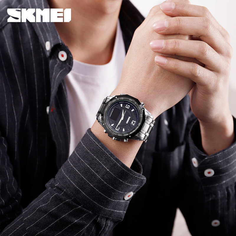 时刻美男士户外多功能韩版电子表 时刻美国产腕表