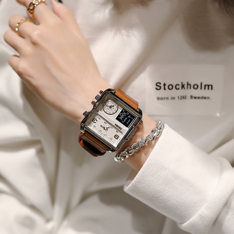 个性女士十大气正品牌奢华感皮带表 时刻美国产腕表