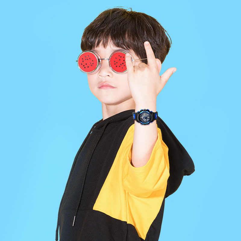 时刻美儿童手表防水个性电子表男孩女孩运动时尚男表潮流学生腕表,淘宝优惠券,粉丝福利购,淘宝优惠卷