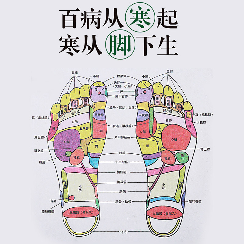 可孚艾草足底贴50片一盒足贴 药健康大药房艾灸/艾草/艾条/艾制品