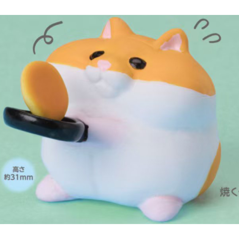 虾壳社 现货日本STASTO扭蛋 小仓鼠的松饼教室 摆件 可爱 小表情,淘宝优惠券,粉丝福利购,淘宝优惠卷