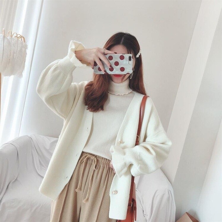 hs慵懒风外搭2020年新款女针织衫 jhmmsz服饰毛针织衫