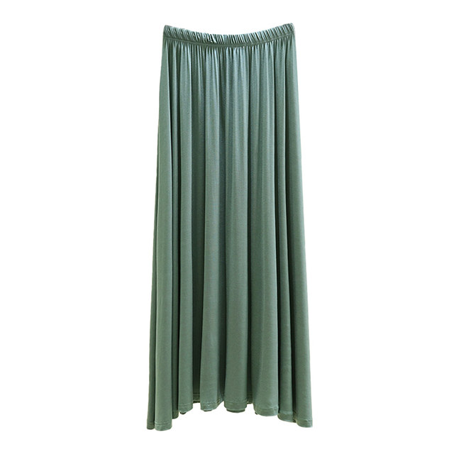 Modal elastic waist skirt for women