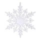 Christmas tree snowflake decoration acrylic snowflake hanging decoration