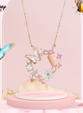 迪士尼项链女生生日礼物送女朋友