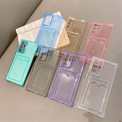 适用三星samsung note20u s10+ s20plus s21fe s22+ s23ultra S24plus S24fe S25ultra card hold case插卡壳 - 图0