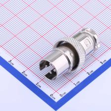 PLT-164-PM-R 圆形(线缆)连接器 PLT航空插头 16开孔4芯反插插头 - 图0