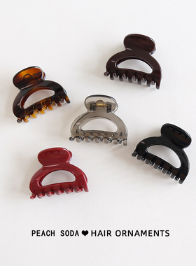 日常实用抓夹~简约中号发抓发夹