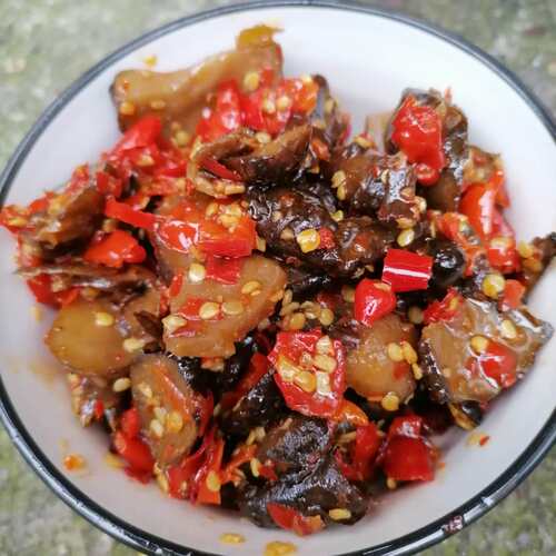 湖南农家脆酱洋姜 腌菜 开胃咸菜 剁椒洋姜下饭菜酱洋姜片包邮 - 图1