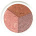 American Colourpop card bong bóng nghiền lắp ráp phấn mắt ba màu - Bóng mắt phấn mắt nhũ kim tuyến Bóng mắt