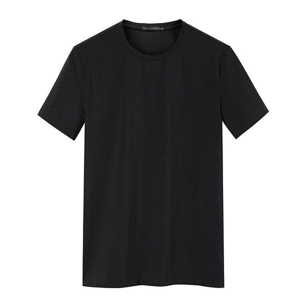 PEACEBIRD Men's short-sleeved T-shirt men's summer solid color bottoming shirt pure cotton T-shirt Korean style clothes youth half-sleeved trend