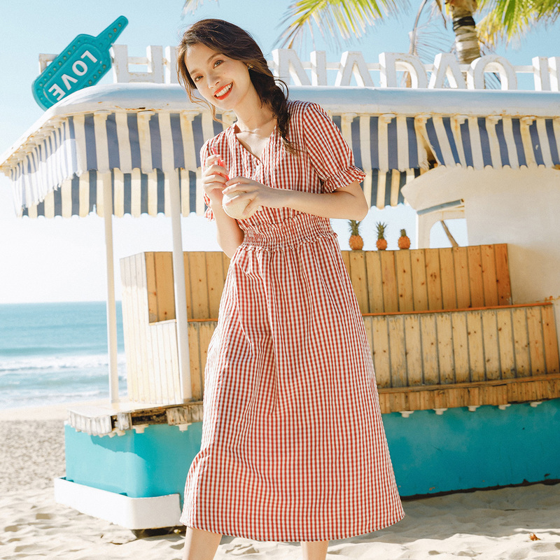  茵曼田田极客连衣裙