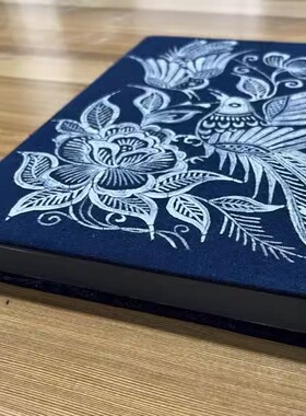蜡染笔记本书套定制布艺非遗礼物礼品伴手礼纪念品送人团购定做