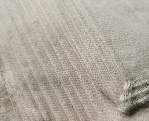 纯棉白布老土布平纹蜡染专用布衣服抱枕桌布桌旗壁画面料 - 图1