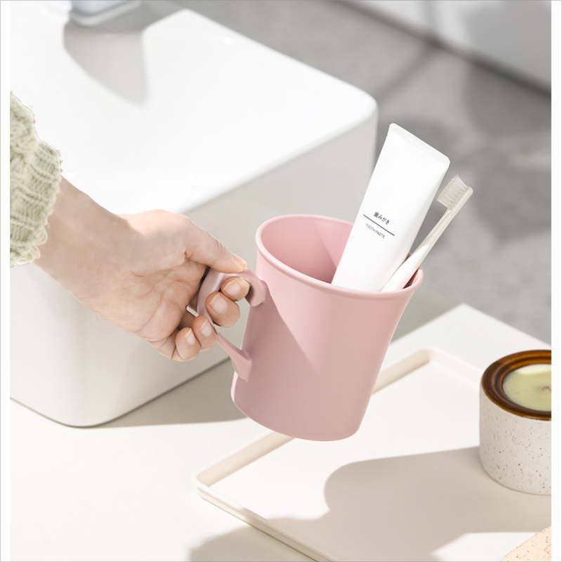 茶花漱口杯大容量杯子洗漱杯塑料家用情侣学生宿舍刷牙水杯牙缸杯,淘宝优惠券,粉丝福利购,淘宝优惠卷