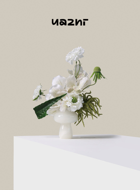 花小只现代奶油风设计师款花艺