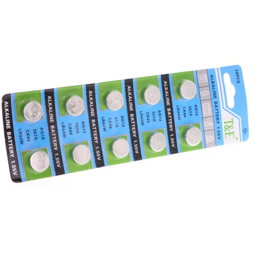 AG3 LR41纽扣电池AG13LR44温度体温计1.5v电子测电笔发光耳勺手表 - 图2