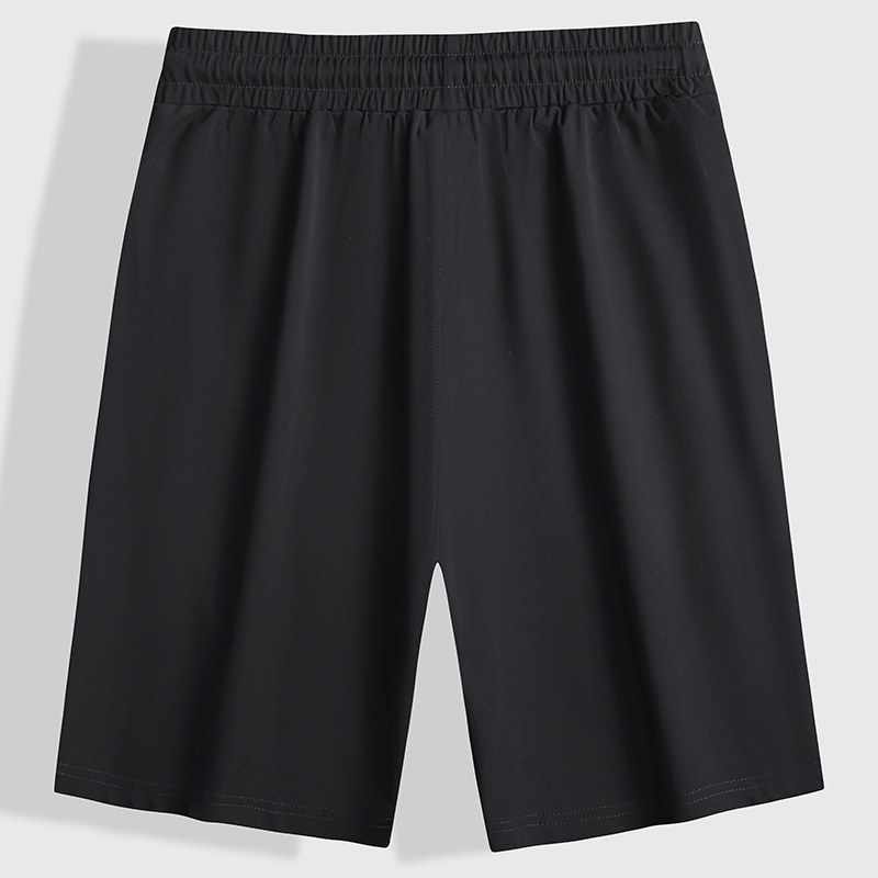 抽绳五分裤男加肥大码夏季冰丝短裤胖子宽松直筒运动休闲沙滩中裤,淘宝优惠券,粉丝福利购,淘宝优惠卷