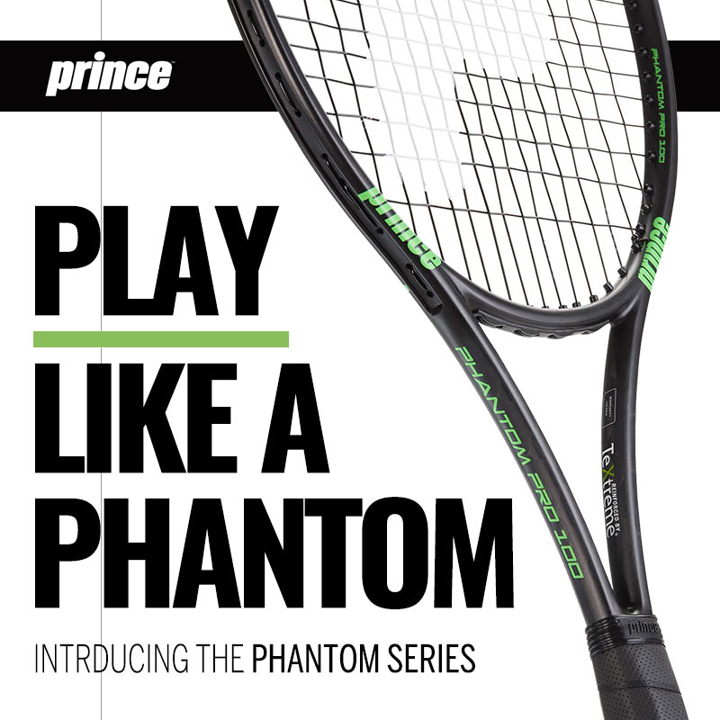 Prince王子网球拍Tour95 100 Phantom旋转控制全碳素专业比赛训练-图2