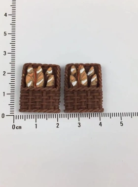 迷你蛋糕汉堡薯条小笼包仿真食玩树脂配件手机壳玩具盒冰箱贴配饰