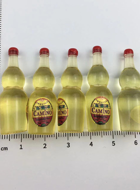 仿真迷你洋酒饮料瓶树脂小瓶子直播儿童玩具盲袋饰品配件