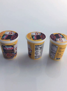 树脂迷你超市便利店中杯卡通泡面食玩微景观货架摆件DIY饰品配件