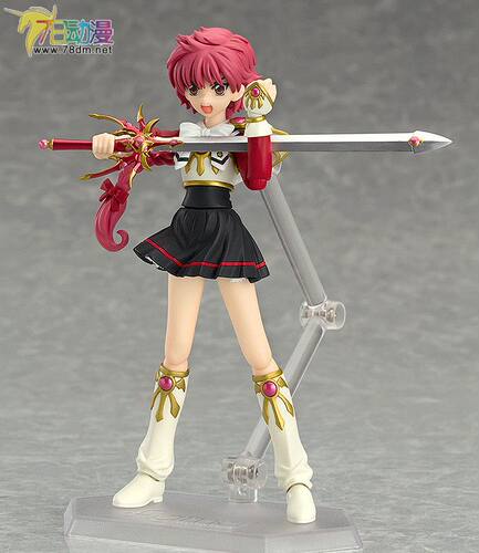 正版日本现货 Maxfactory figma 魔法骑士雷亚斯 狮堂光 可动手办 - 图0