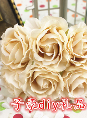 diy手工花环材料仿真森系新年