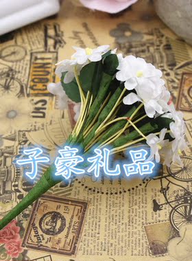 2025新款梅花精致手工花环仿真花